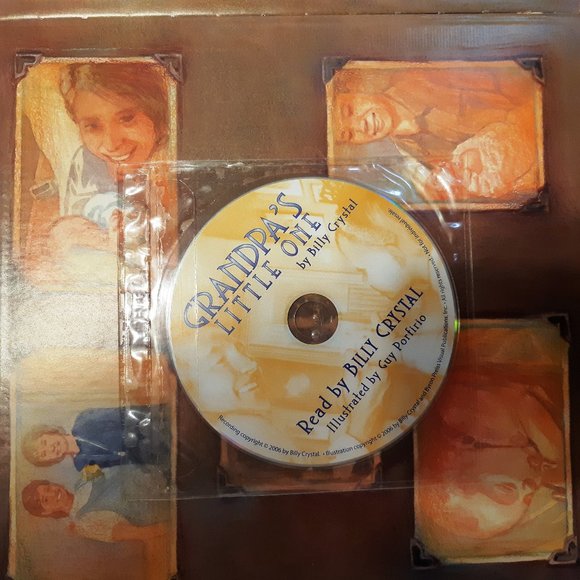 Grandpa's Little One hardcover children's book by Billy Crystal with CD - Picture 2 of 4